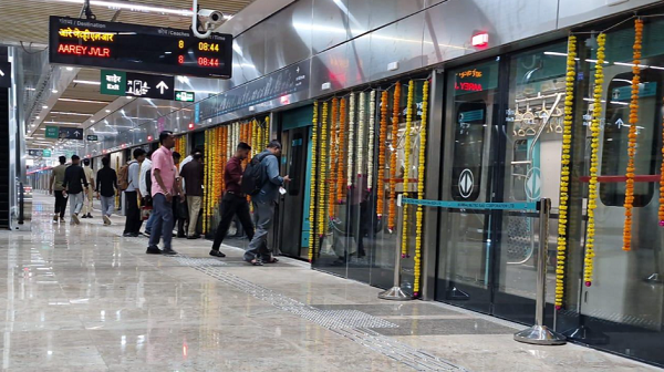 方大站臺屏蔽門系統護航！印度首條全地下地鐵孟買地鐵3號線全線通車